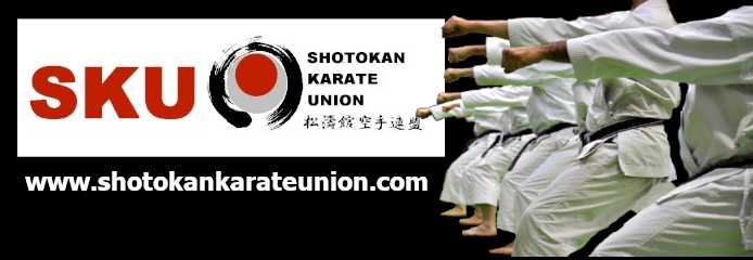 Shotokan Karate Union, 松涛館 空手連盟, Established 1985. 
© Copyright MCMLXXXV. All rights reserved.