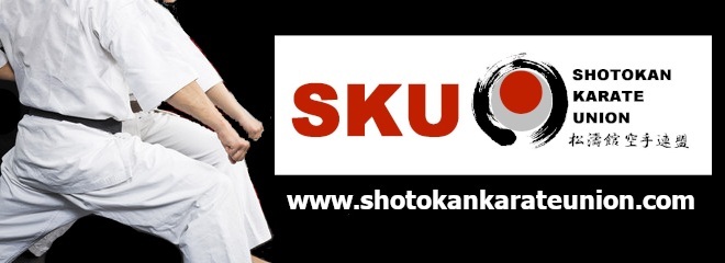 Shotokan Karate Union, 松涛館 空手連盟, Established 1985. 
© Copyright MCMLXXXV. All rights reserved.