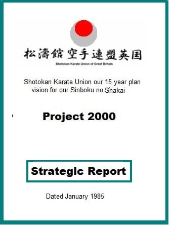 SKU SRATEGIC REPORT Shotokan Karate Union 松涛館 空手連盟